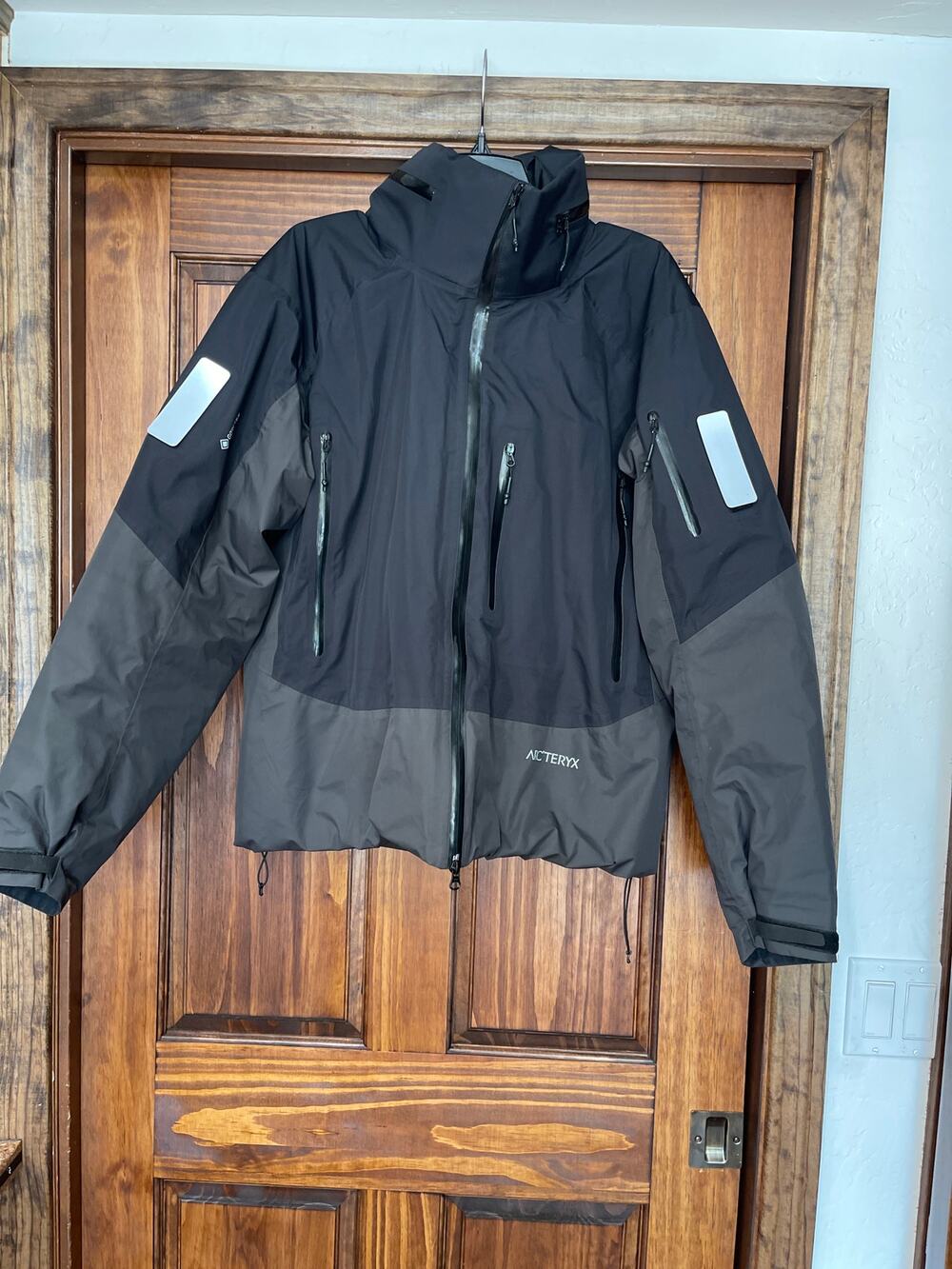 Arc'teryx System A Axis Insulated Jacket Ice Black Gore-Tex Men's Size L Rare